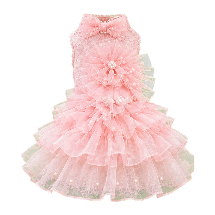 Lace Yarn Tutu Dress