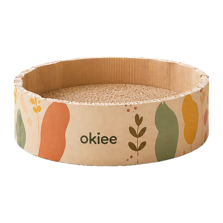 Okiee Natural Series paper pet bed