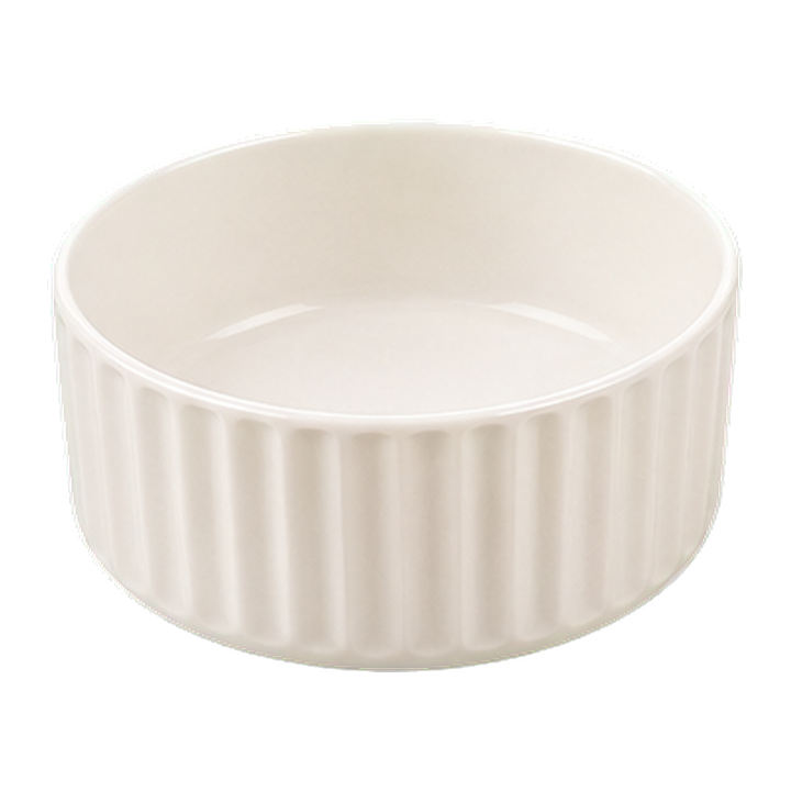 Pearl White Ceramic Bowl
