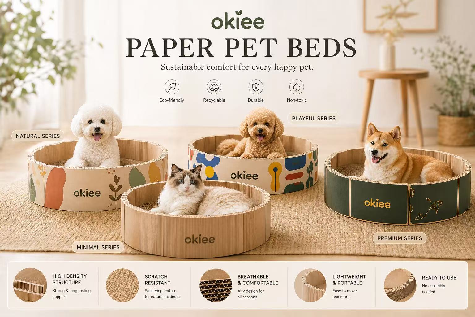 Supplied Paper Pet Beds catalog